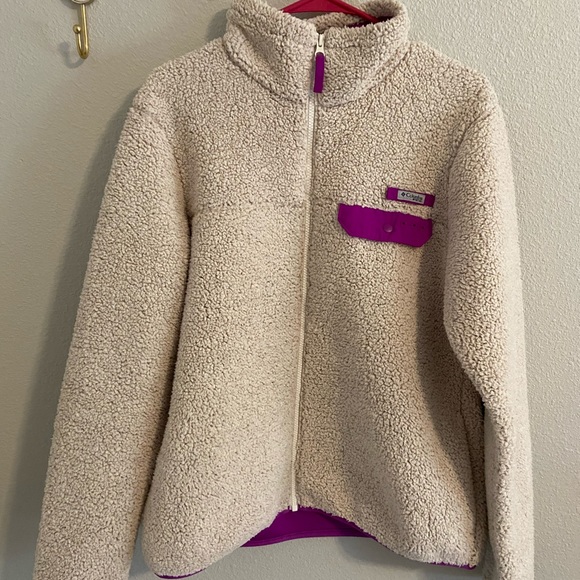columbia sherpa zip up